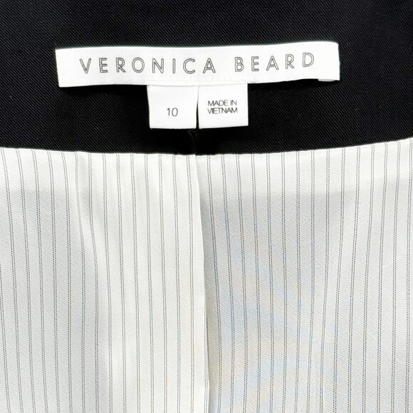 Veronica Beard Zuna Dickey Jacket Blazer in Black Size 10 Medium - Picture 5 of 15